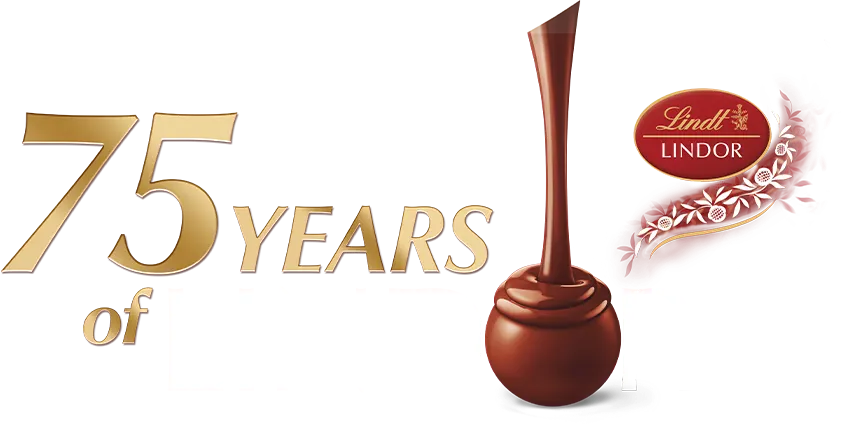 Lindor logo 75 years